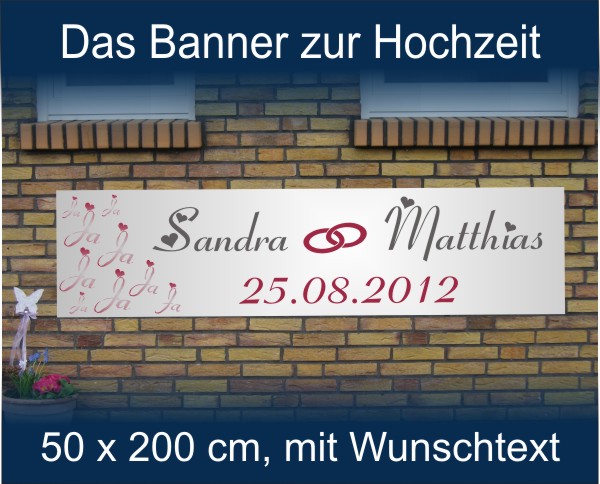 FUNNY SIGN ,Banner,Hochzeit,Geschenk,grau,Wunschtext